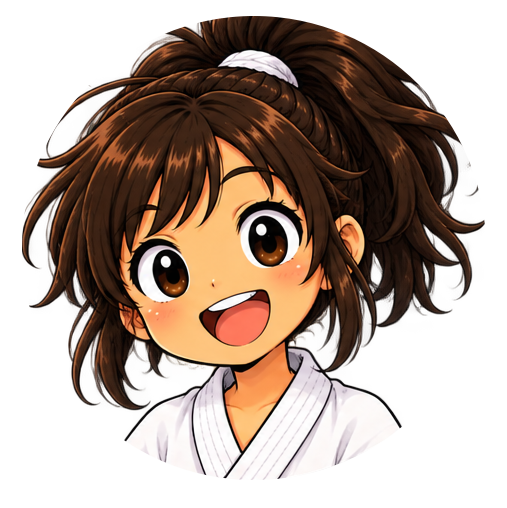 Luna Karateka, protagonista de la historia